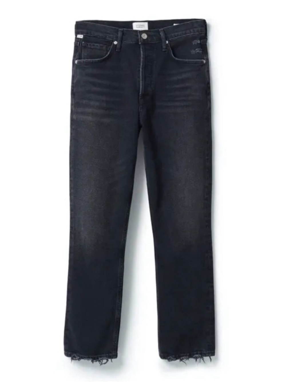 Citizens of Humanity Jolene Denim Jeans Black Wash